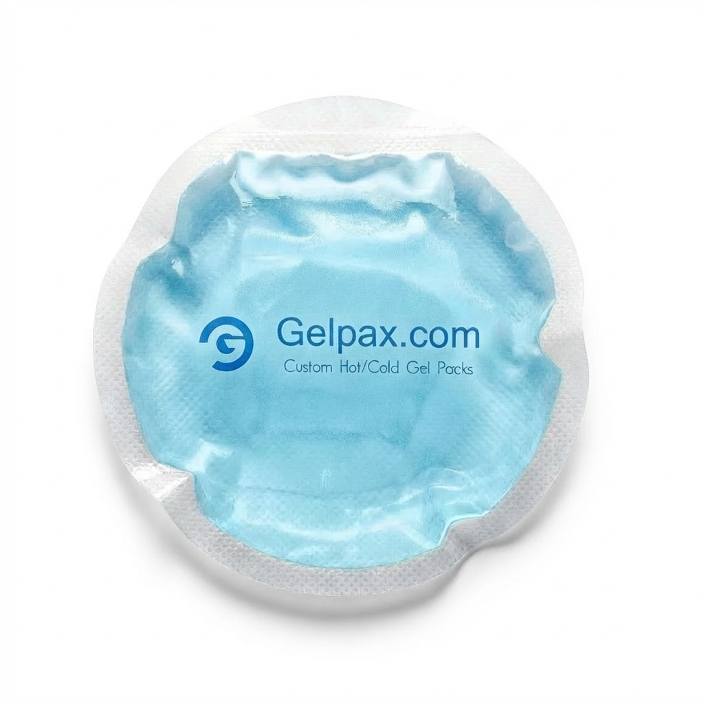 4 inch round custom ice pack